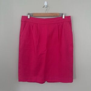 Banana Republic Hot Pink Pencil Skirt